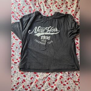 New York Crop Top